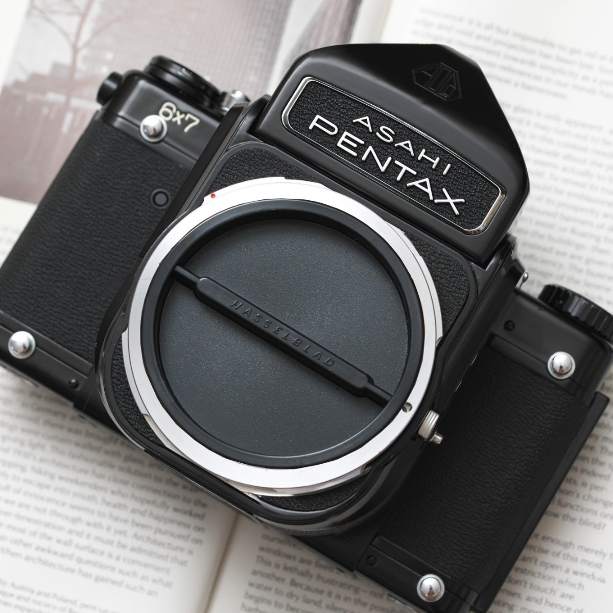 美品】ペンタックス6x7 ハッセルマウント改造機 PENTAX67 ペンタックス