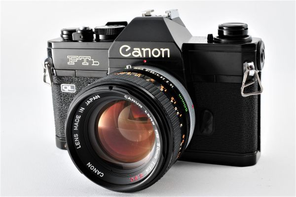 2167R89 キャノン Canon FTb QL Black FD 50mm f1.4 SSC フィルム 一眼