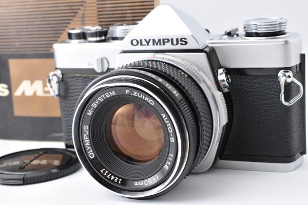 2230R136 オリンパス OLYMPUS M-1 F.Zuiko Auto-S 50mm f1.8 [動作確認