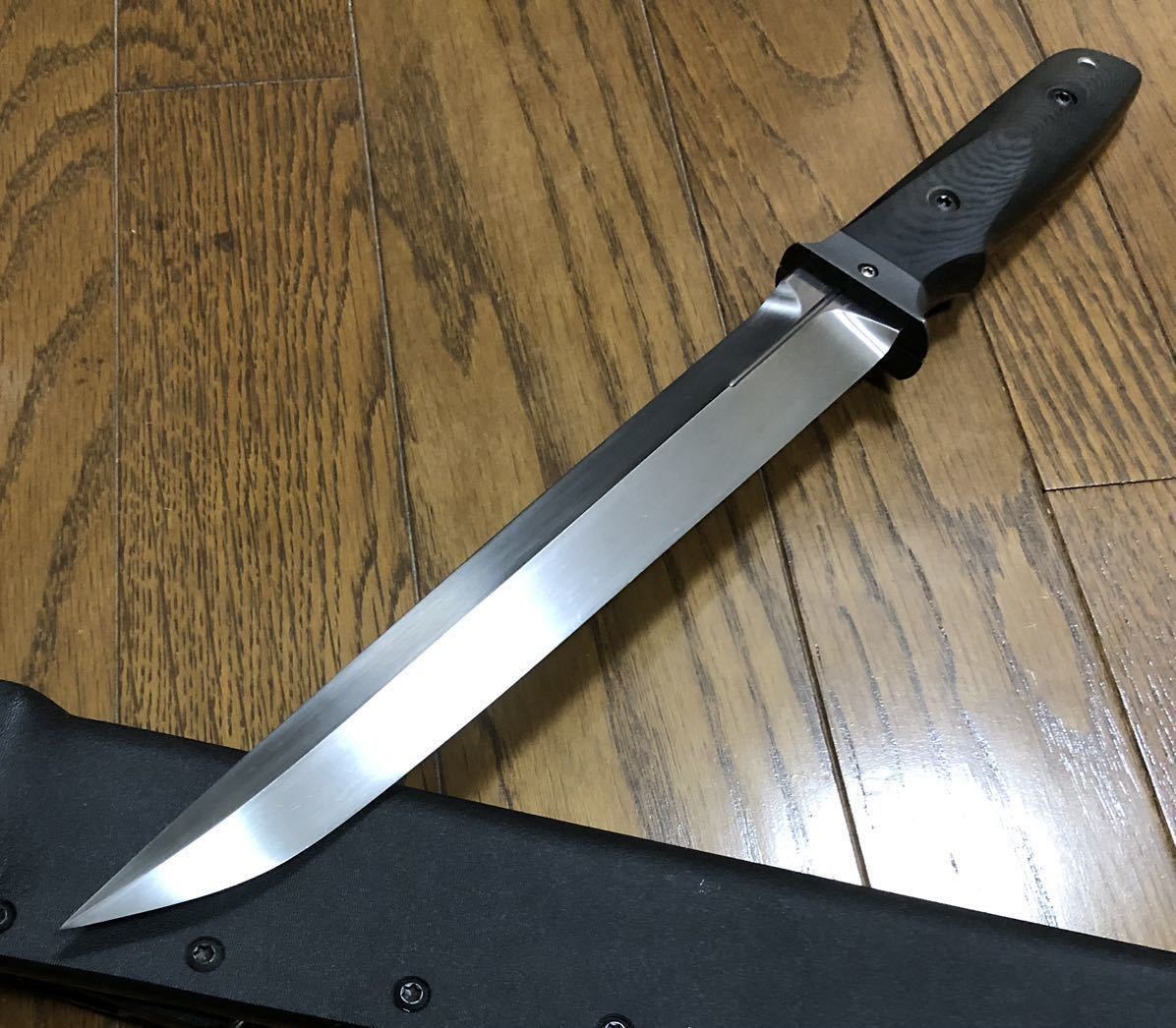 根本朋之様(NEMOTO KNIVES) 製作 ナイフ 戦術短刀 - キャンプ