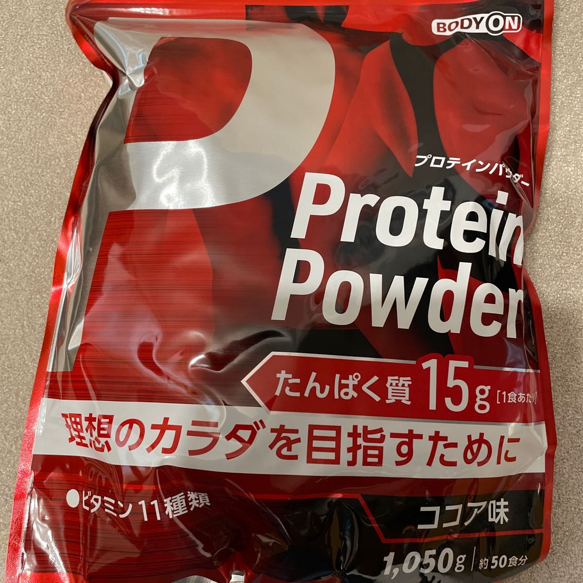 BODYON ホエイプロテインパウダー ココア味 1050g|PayPayフリマ