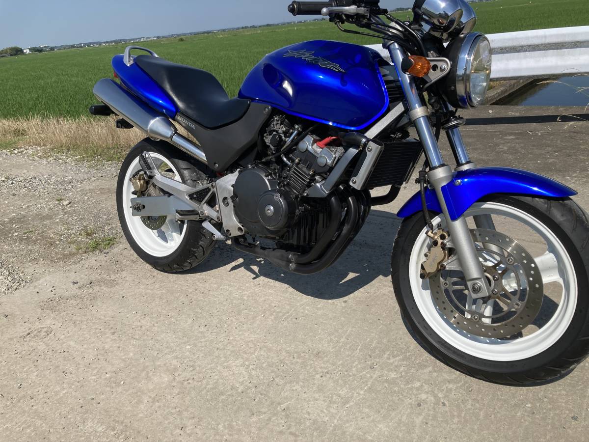 Yahoo!オークション - ホーネット250 青 MC31-125 中期型 Yahoo!オークション - ホーネット250 青 MC31-125 中期型
