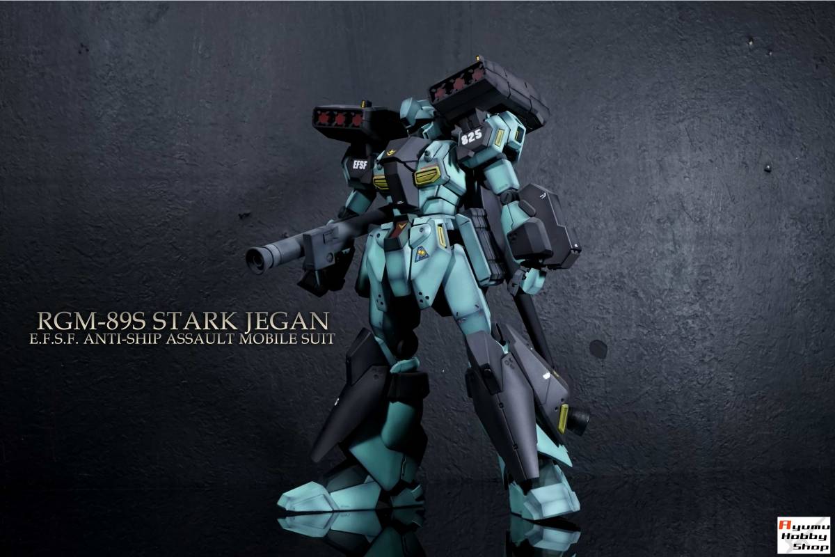 1/100 MG RGM-89S スタークジェガン②/STARK JEGAN■機動戦士ガンダムUC■プレミアムバンダイ限定商品【塗装/完成品】