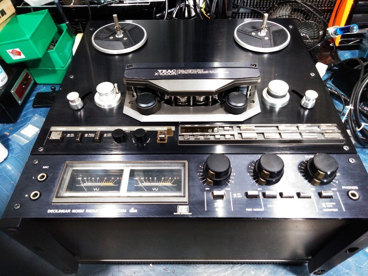 HTS】TEAC オープンリールデッキ X-1000R 4トラオートリバース dbx EE