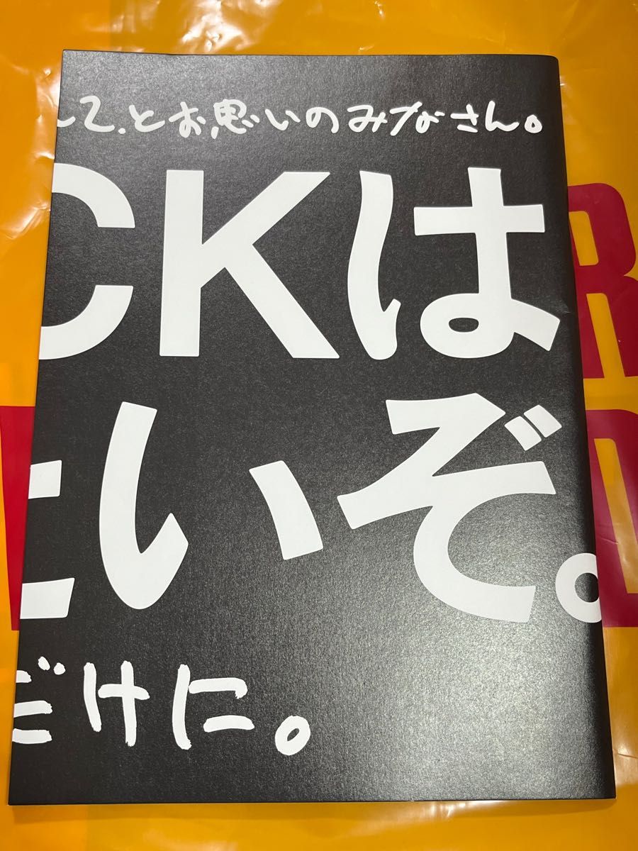 新品未読 タワレコ限定特典 WACKしぶとい本 BiSH 写真集 パンフレット