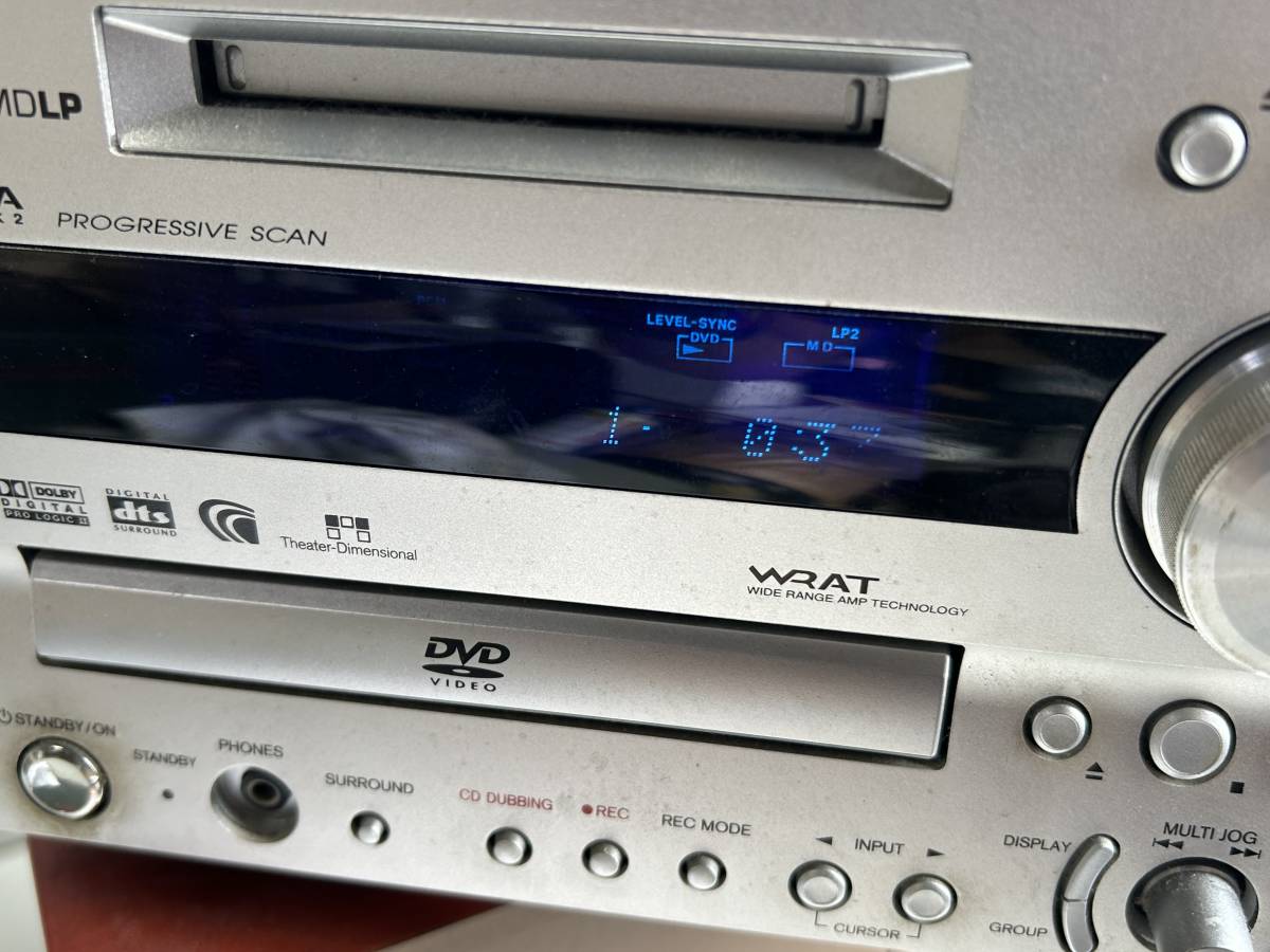 ⑪j75◇ONKYO オンキョー◇コンポ CD DVD MD アンプ FR-9GXDV