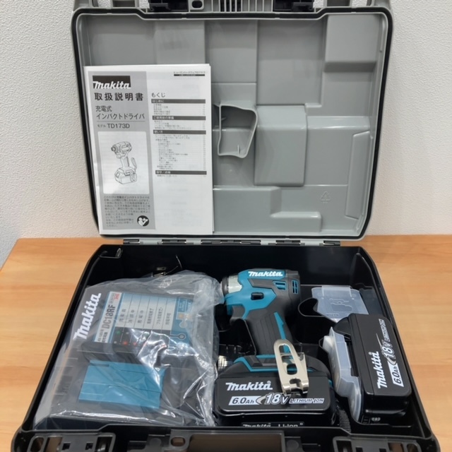 新品未使用】マキタ 充電式インパクトドライバ TD173DRGX 18V 6.0Ah