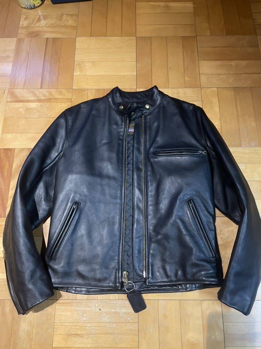 バンソン VANSON シングルライダース サイズ 40 | salud.larioja.gob.ar