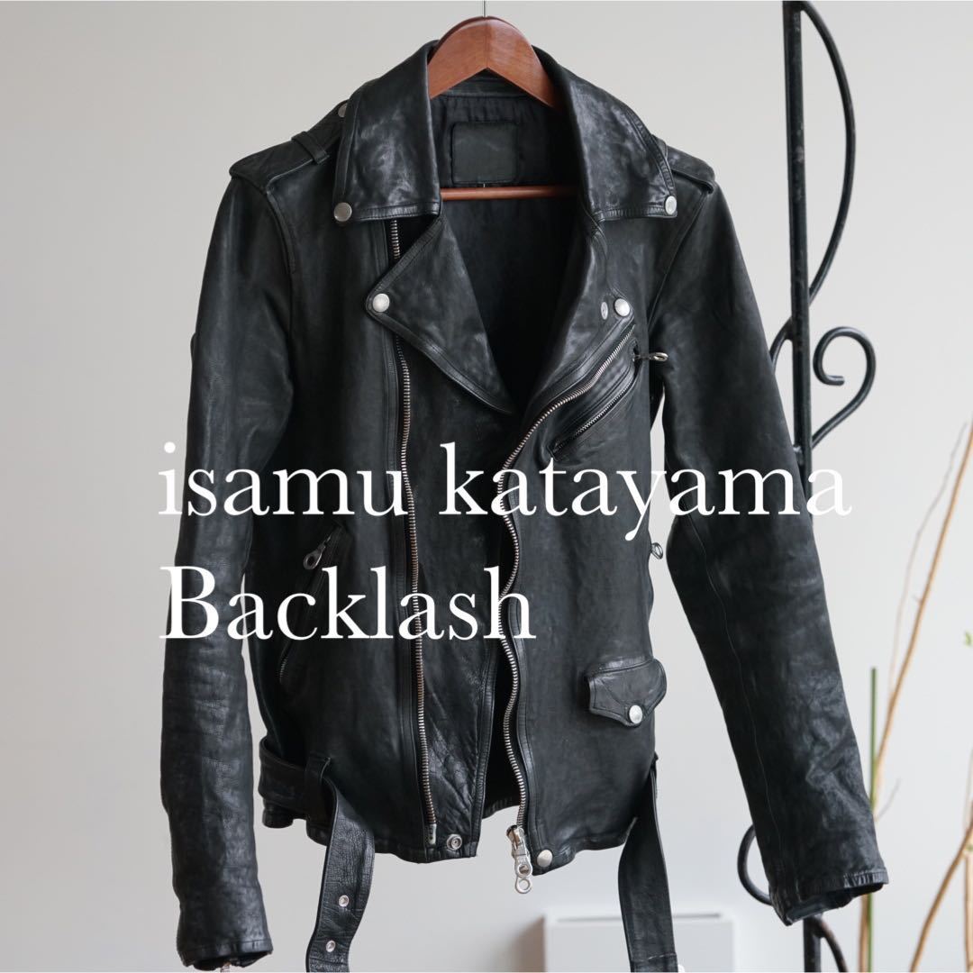 isamu katayama BACKLASH バックラッシュ ダブルライダース レザー