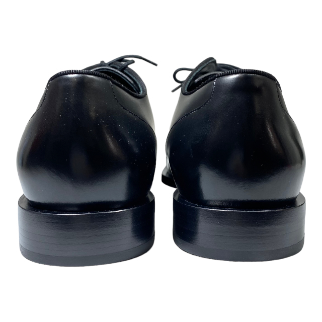 FENDI フェンディ 7L1263 靴 シューズ ビジネスシューズ 革靴 ロゴ レザー ブラック 黒 [サイズ 10 (約29cm)]_画像5