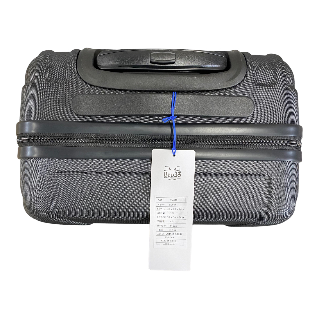 【未使用美品】ZEROBRIDGE ゼロブリッジ スーツケース 機内持ち込み Sサイズ 36L 軽量 ABS混合樹脂 ブラック 黒_画像6