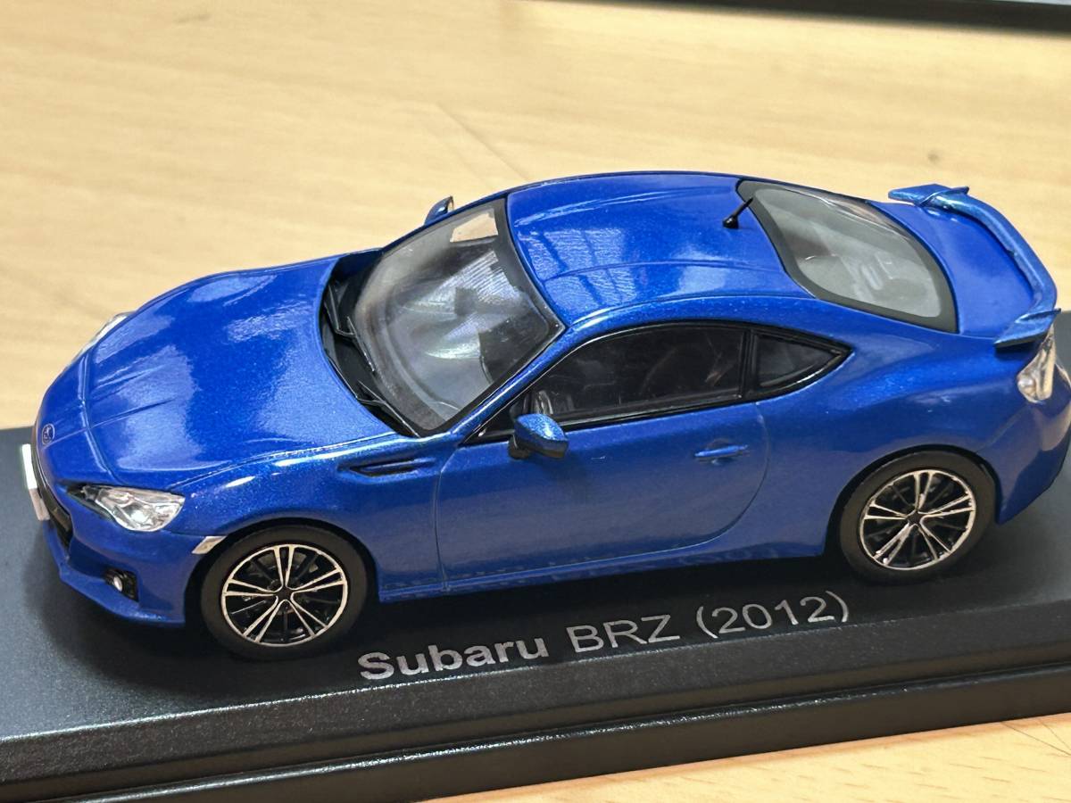 国産名車　コレクション 1/43 スバル　BRZ 　2012 定形外350円　_画像1