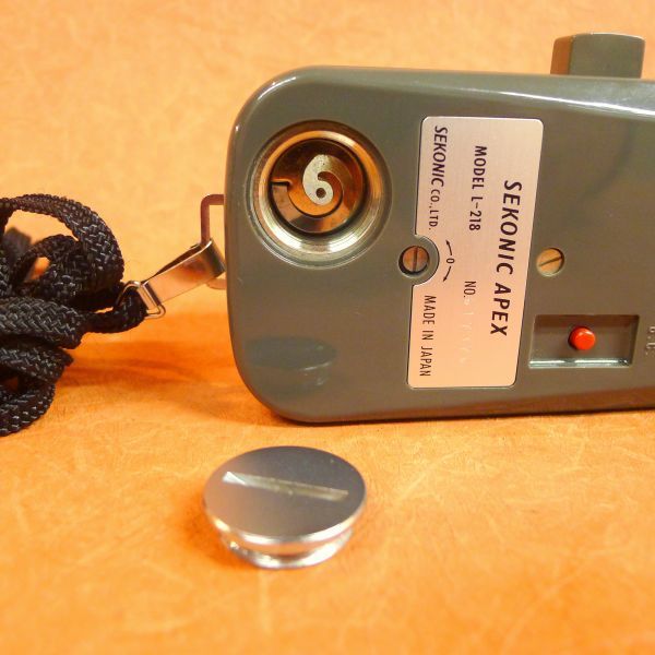 f328 SEKONIC APEX L-218 light meter case attaching camera accessory size : approximately width 6.5× height 8.5× depth 3.5cm/60