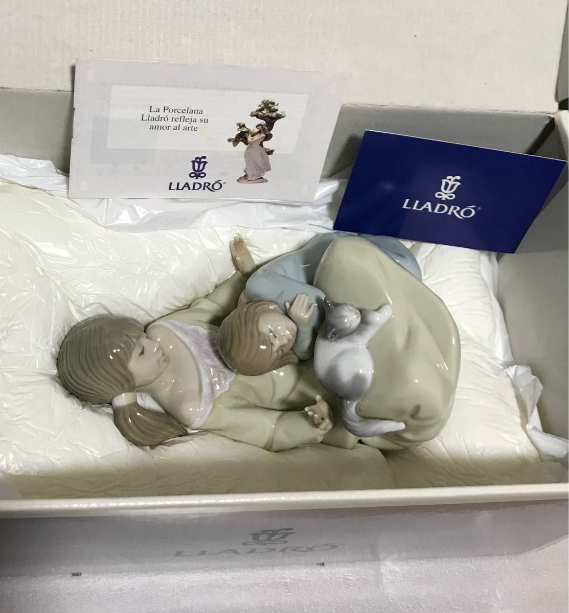 ★元箱付き美品 LLADRO リヤドロ 1534 『リトルシスター』 フィギュリン