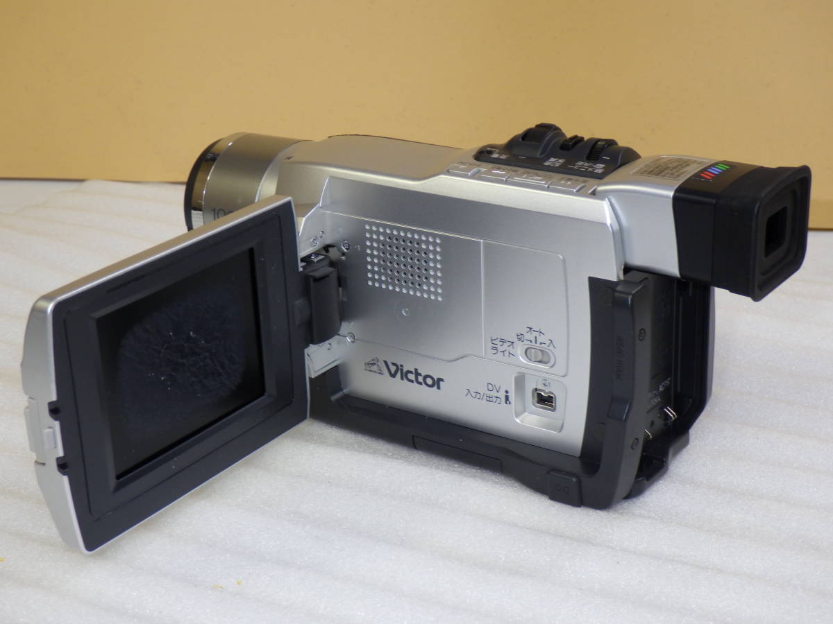 Victor ビクター Degital Video Camera デジタルビデオカメラ miniDV GR-DVA20K リモコン RM-V717 通電確認のみ #1912W23_画像7