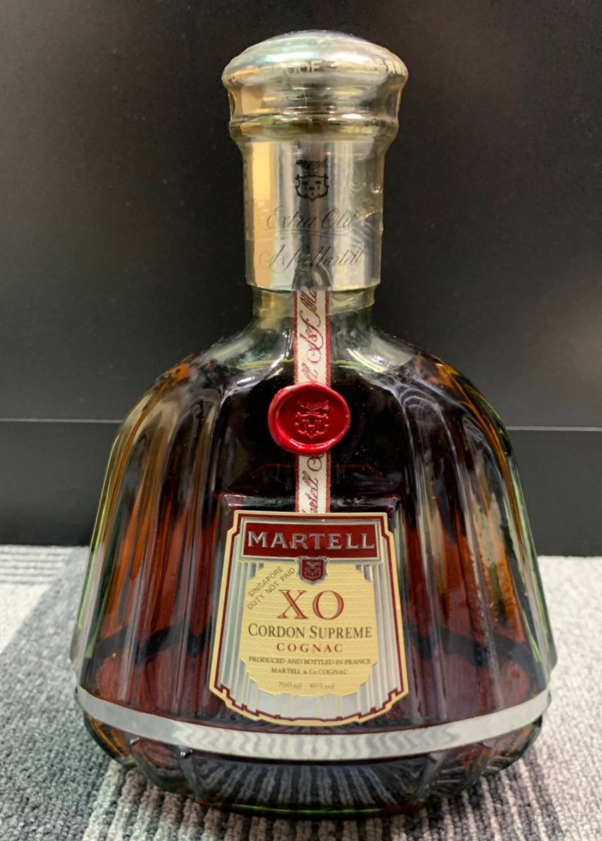 未開封・箱あり】マーテル XO コルドンスプリーム 赤ラベル コニャック