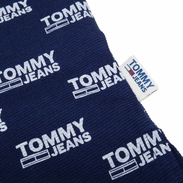 新品♪TOMMY JEANS ≪トミージーンズ≫♪個性的♪プリントポロシャツ ♪Lサイズ ♪ネイビー♪♪_画像5