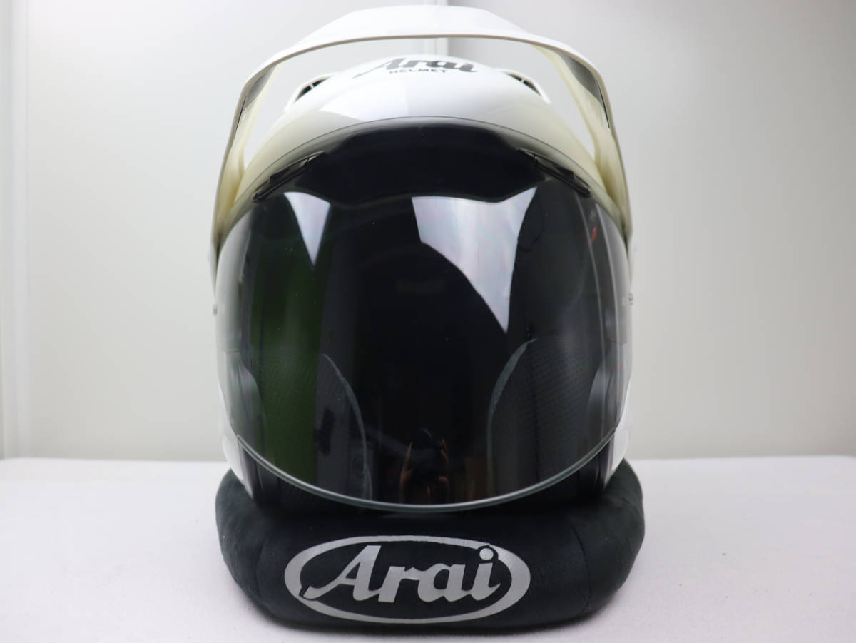 美品】Arai アライ CT-Z グラスホワイト GLASS WHITE ジェット