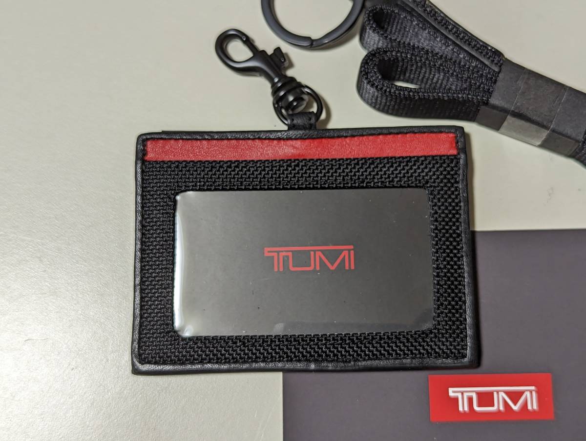 JAL限定 TUMI・コミューターランヤード/IDケース 19205DRE 未使用品