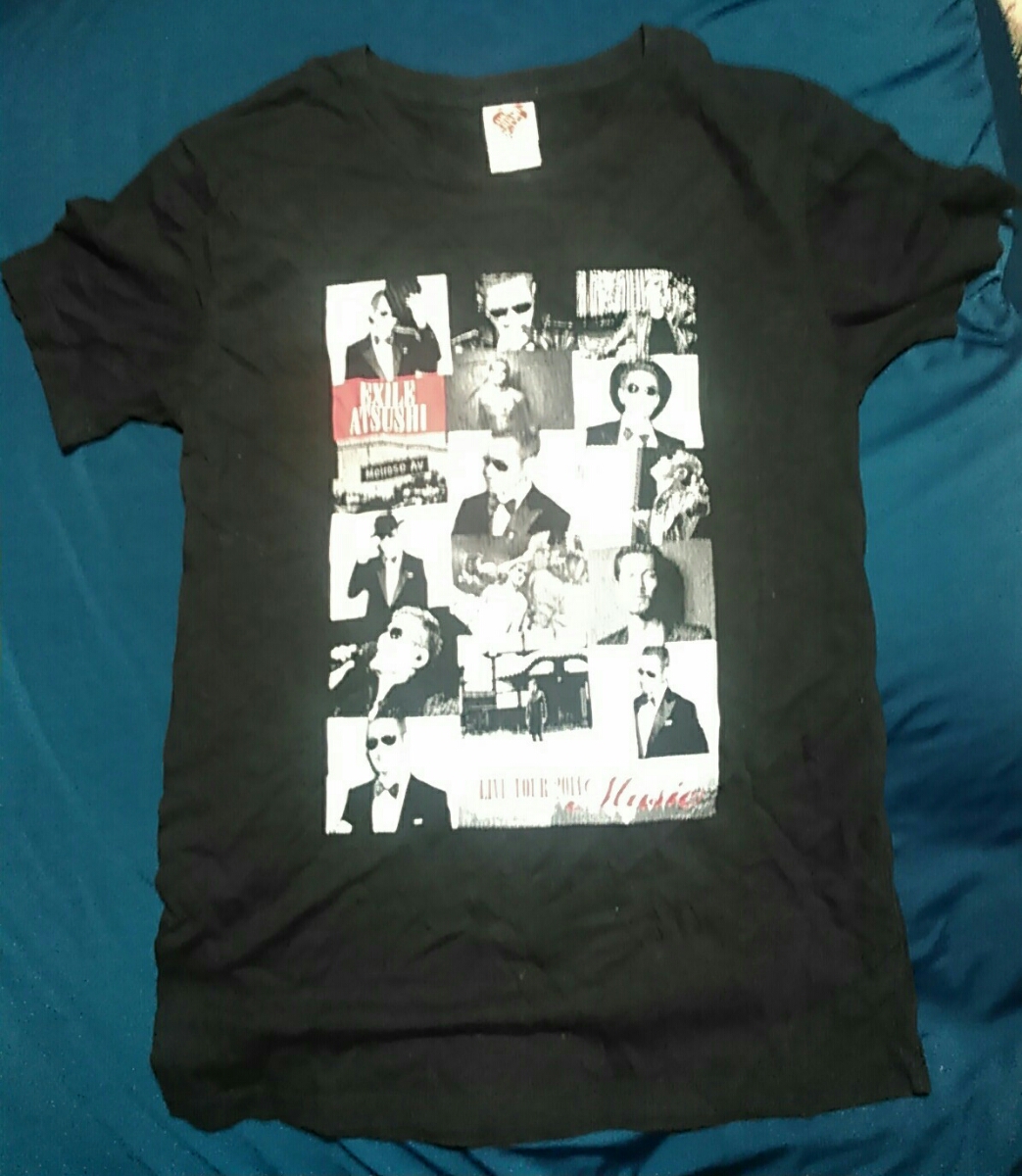 EXILE ATSUSHI Live Tour T-shirt : Real Yahoo auction salling