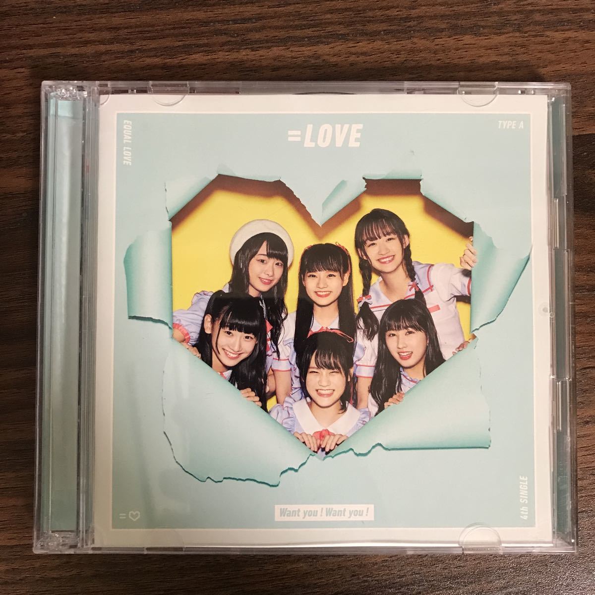 (D405)帯付 中古CD150円 =LOVE Want you! Want you!(TYPE-A)(DVD付)_画像1