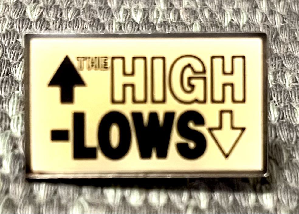 【激レア】↑THE HIGH-LOWS↓ ピンバッジ 購入特典_画像1