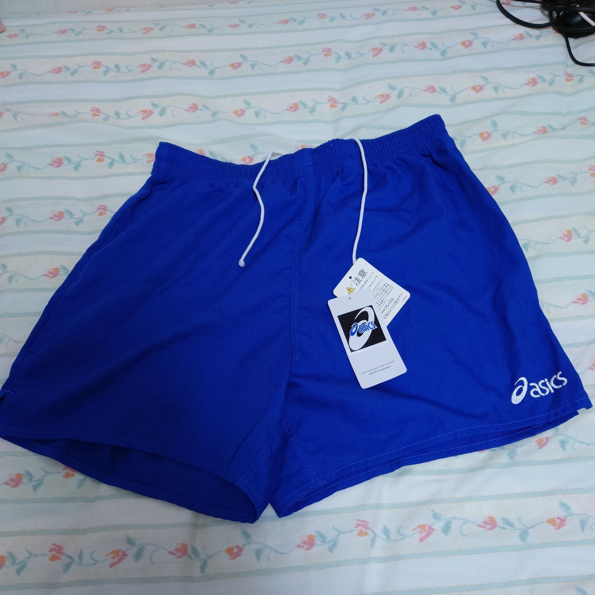 体操服 アシックス ショートパンツ ブルー 2XO | www.qmsbrasil.com.br