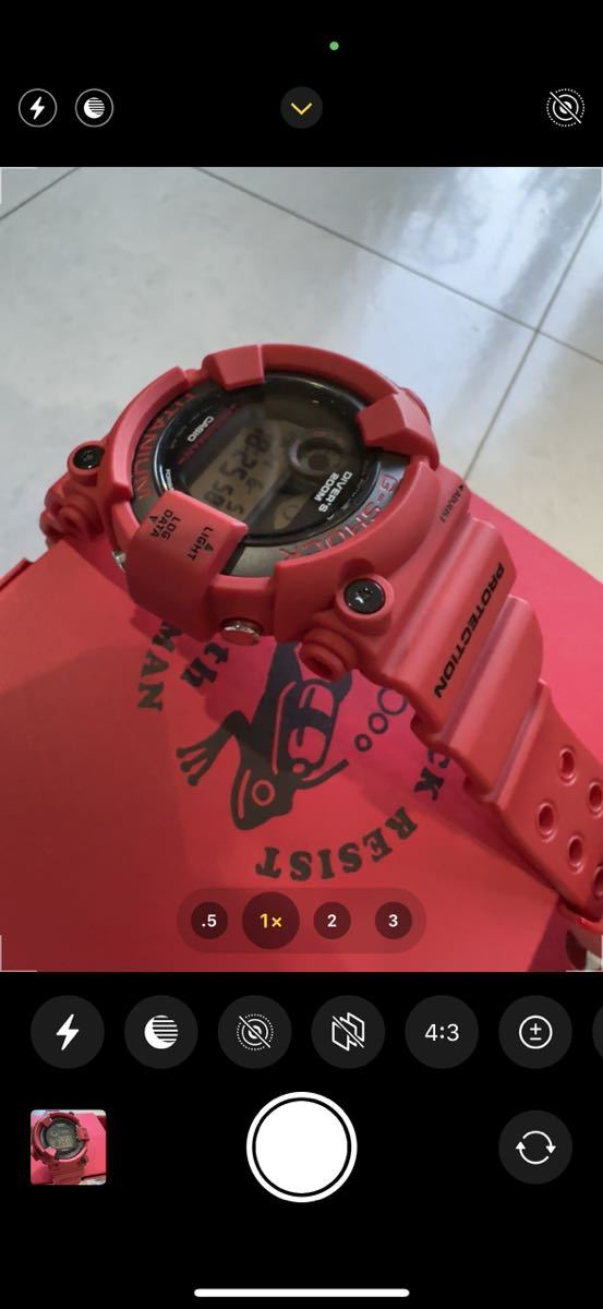 カシオG-SHOCK FROGMAN フロッグマン誕生30周年記念赤蛙 GW-8230NT-4JR