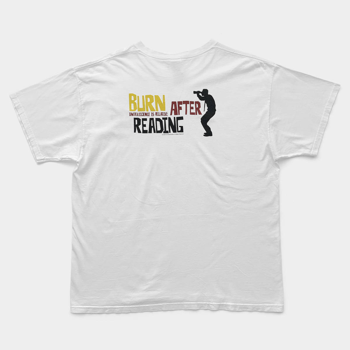 おすすめネット 00sヴィンテージ|Burn After Reading Tシャツ [XL