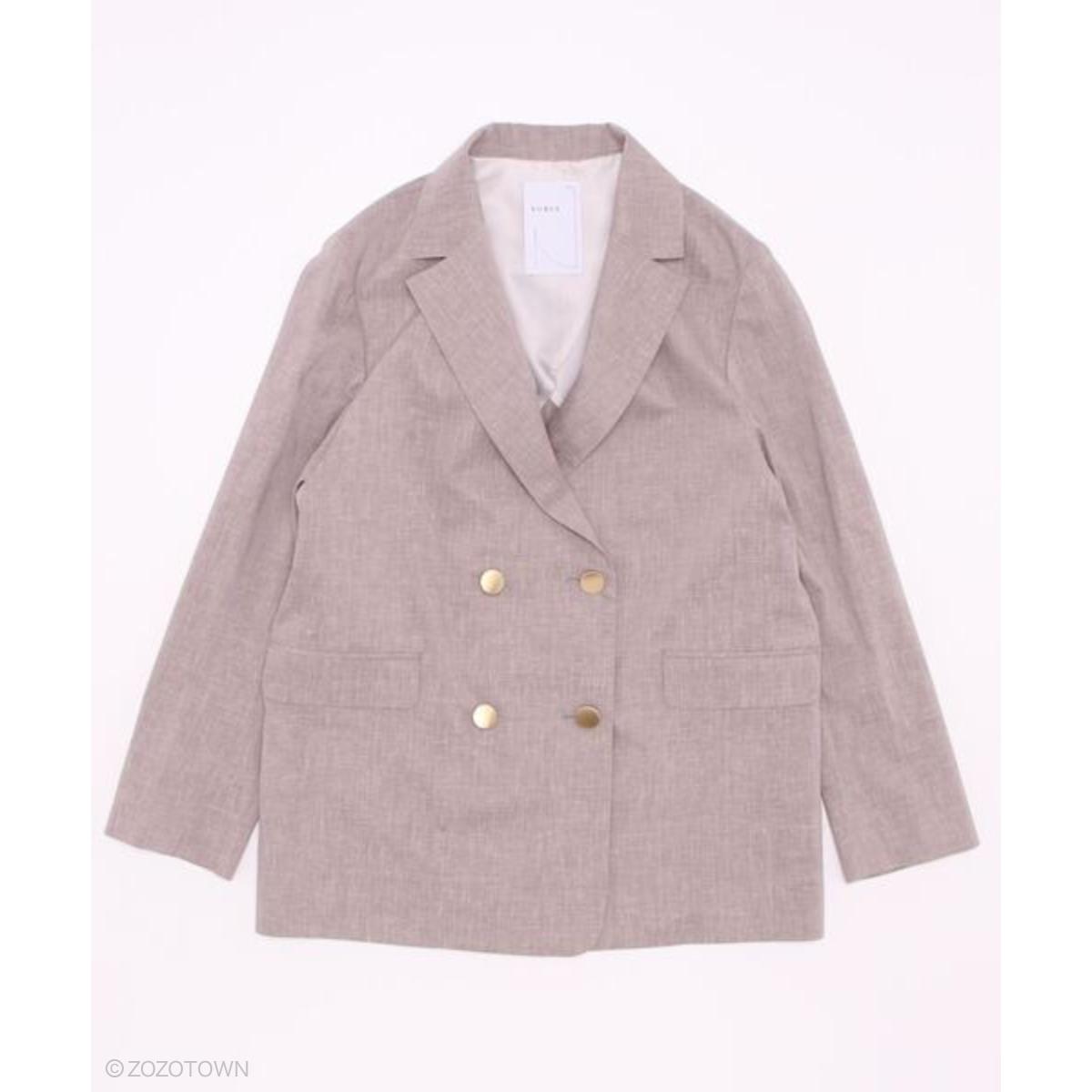 NOBLE】 麻ストレッチダブルブレストジャケット|PayPayフリマ