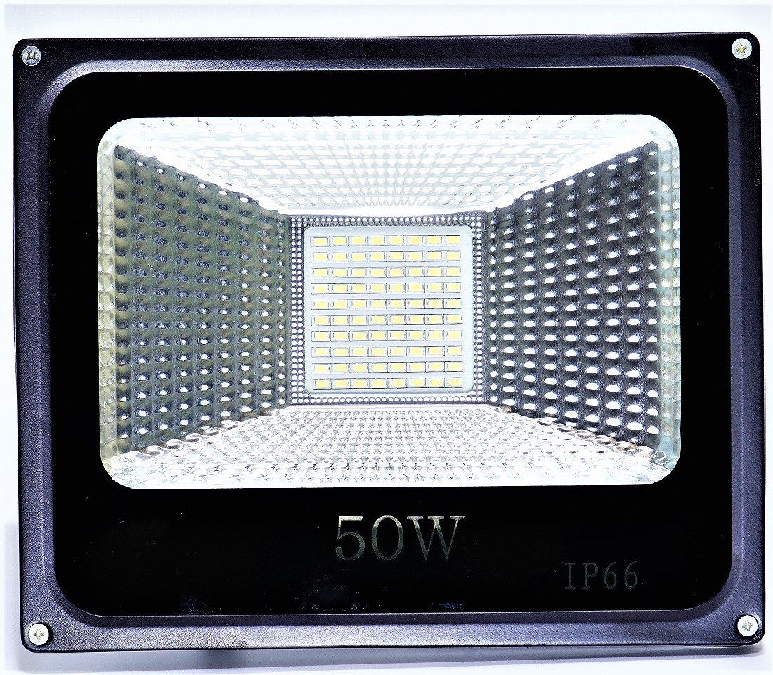  immediately [. ream SMD chip 80 departure installing ]LED50W floodlight 6500K white color IP66 outdoors lighting 