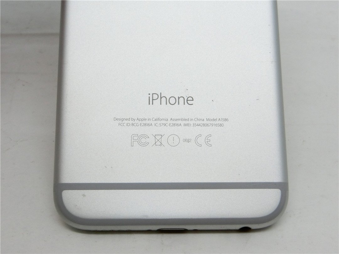 中古品　Apple iPhone 本体 iPhone6　A1586 16GB 　ソフトバンク判定〇　バッテリー99％　　アクディベーションロックあり　送料無料_画像4