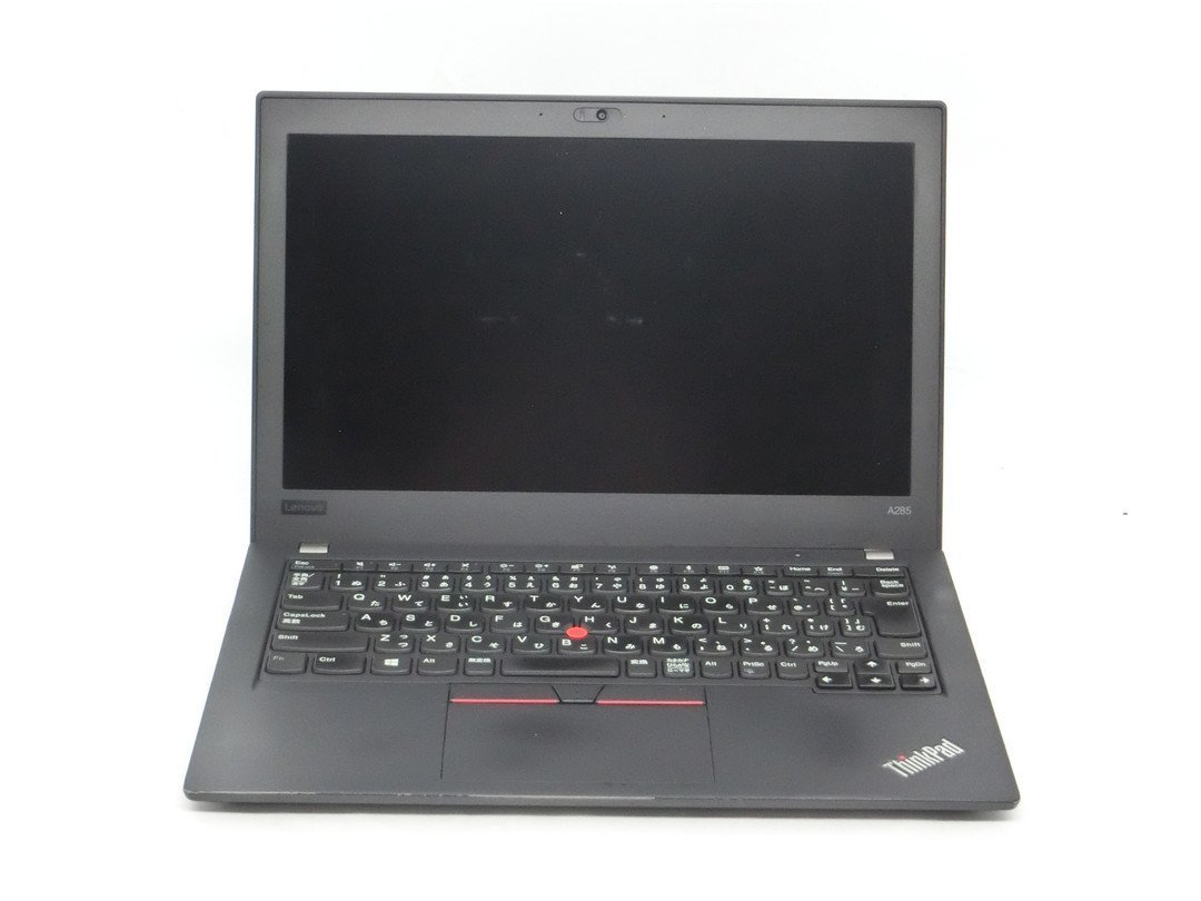 中古Lenovo ThinkPad　A285　AMD RYZEN Pro　2500U/16GB/HDD無し　12.5型 ノートパソコン　BIOSまで表示　詳細不明　　ジャンク扱い