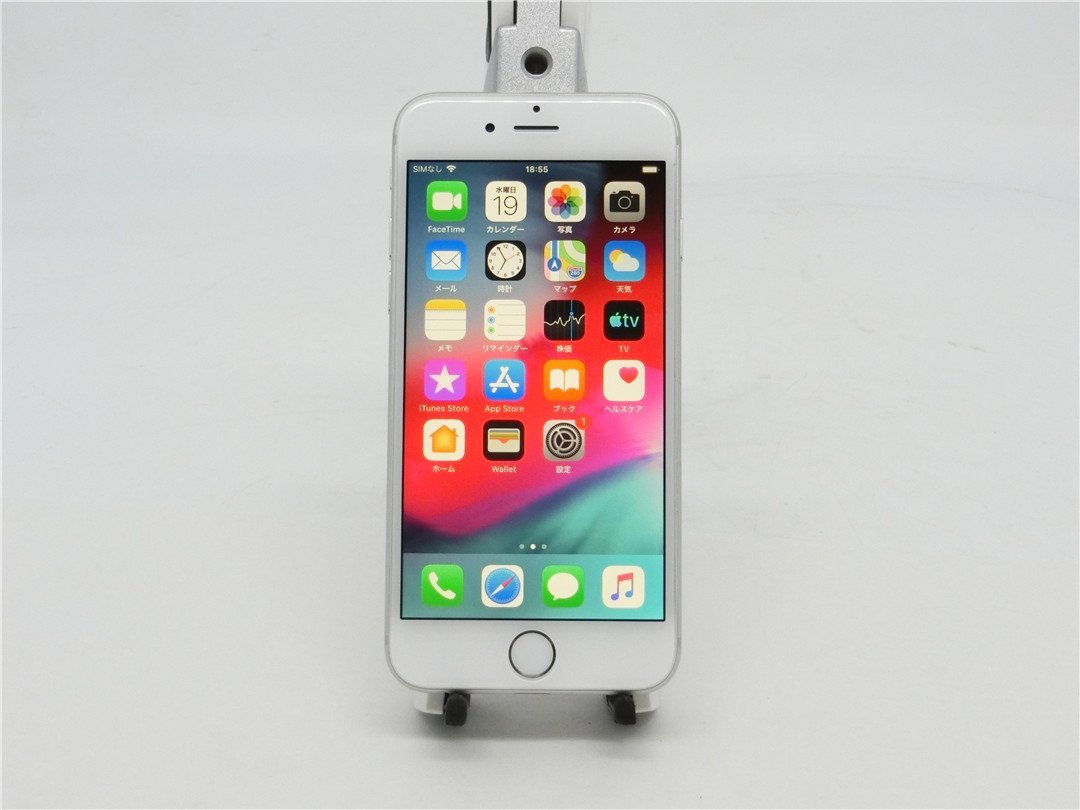 中古品Apple iPhone 本体iPhone6 A1586 64GB AU判定〇バッテリー100