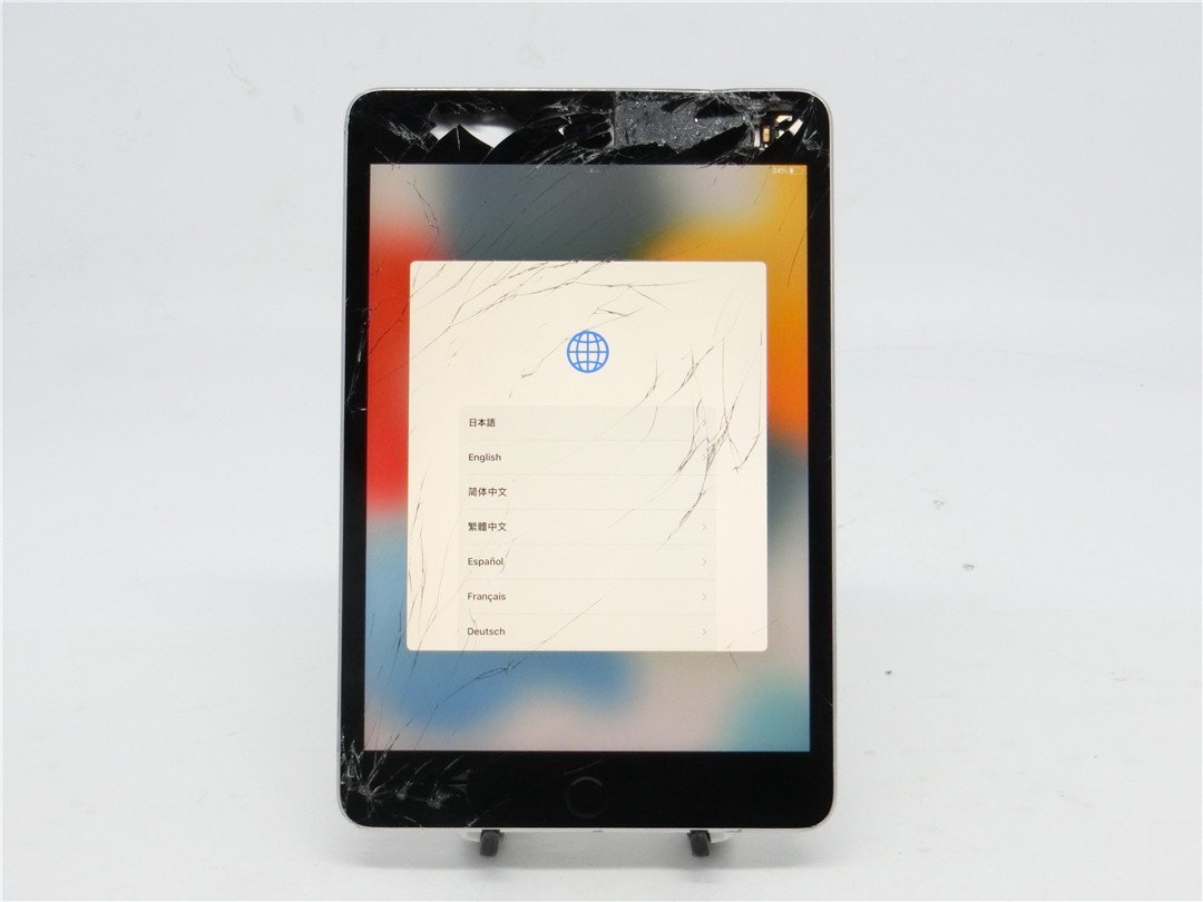 中古 Apple iPad mini 第4世代 Wi-Fiモデル 16GB A1538 バッテリー容量