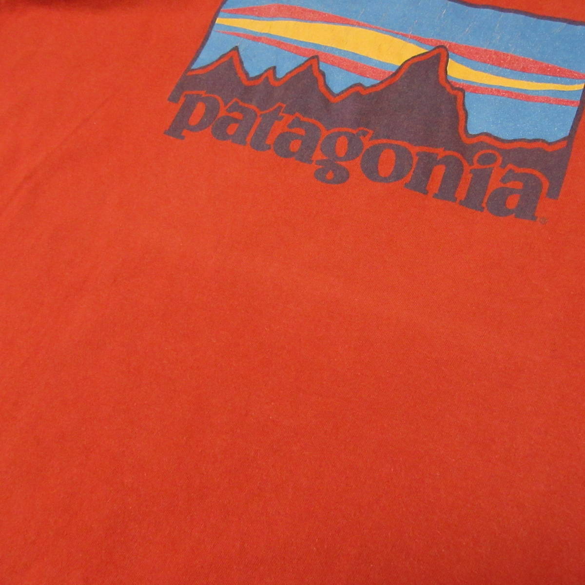 ビッグサイズ　旧タイプ　patagonia　パタゴニア　オーガニックコットンTシャツ　表記サイズXL　丸胴_画像8