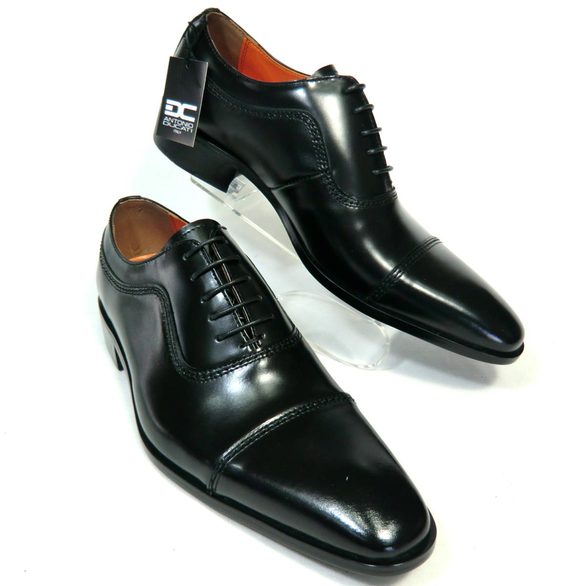 【新作入荷!!】  ANTONIO DUCATI アントニオデュカティ DC1173 27.0cm ブラック(BLACK) 紳士革靴/ビジネス 27.0cm