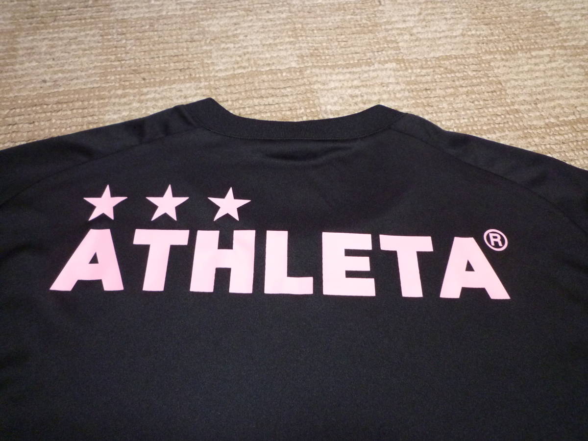 ATHLETA アスレタ 半袖シャツ 黒 Mサイズ_画像6