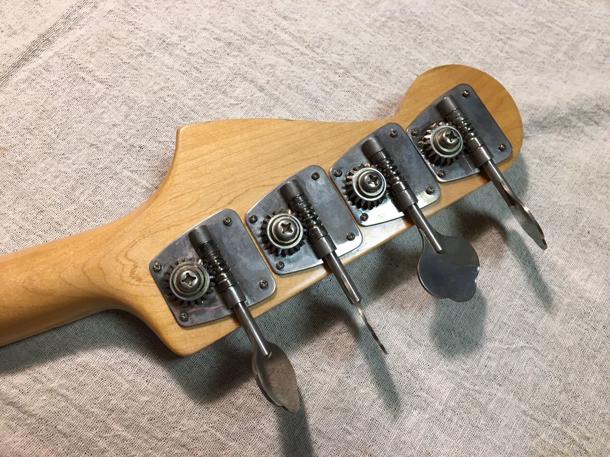 Fernandes FJB-65 フェルナンデス 石ロゴ ジャズベース メイプル指板 ブロックインレイ Jazz Basss 70's Vintage MIJ Tokai Kawai Fender_画像8