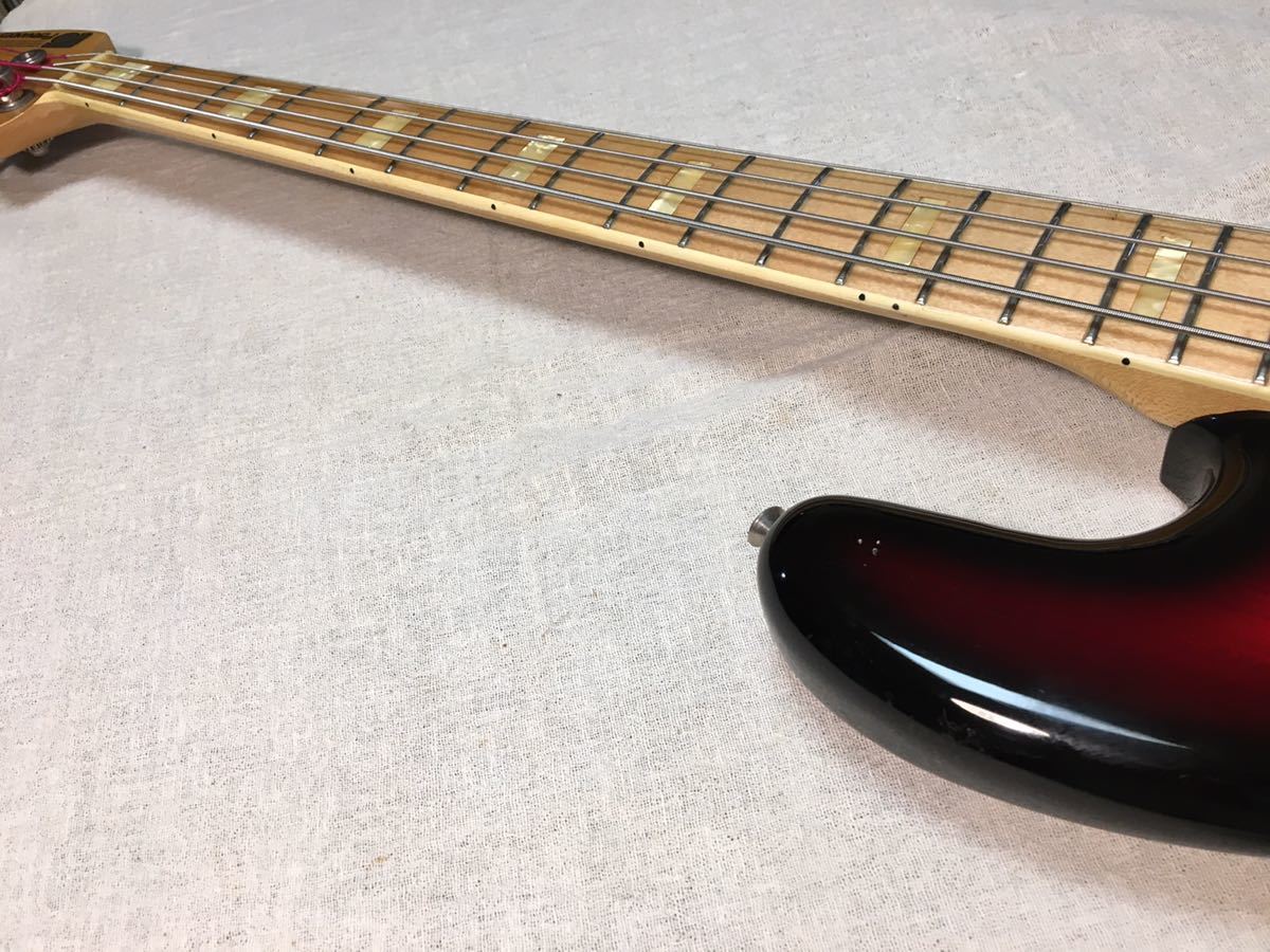 Fernandes FJB-65 フェルナンデス 石ロゴ ジャズベース メイプル指板 ブロックインレイ Jazz Basss 70's Vintage MIJ Tokai Kawai Fender_画像10