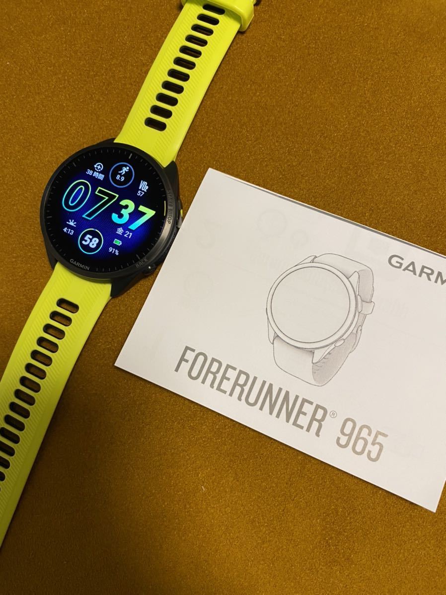 GARMIN Forerunner 965_画像2