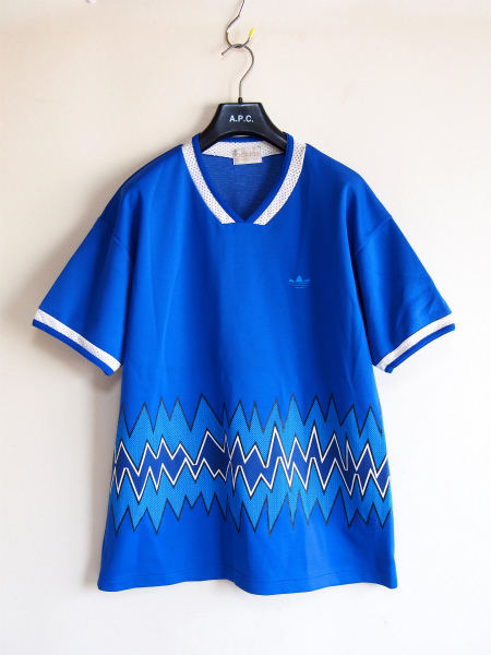adidas 80年代 ヴィンテージ プルオーバーシャツ★デサント 80S アディダス ビッグサイズ