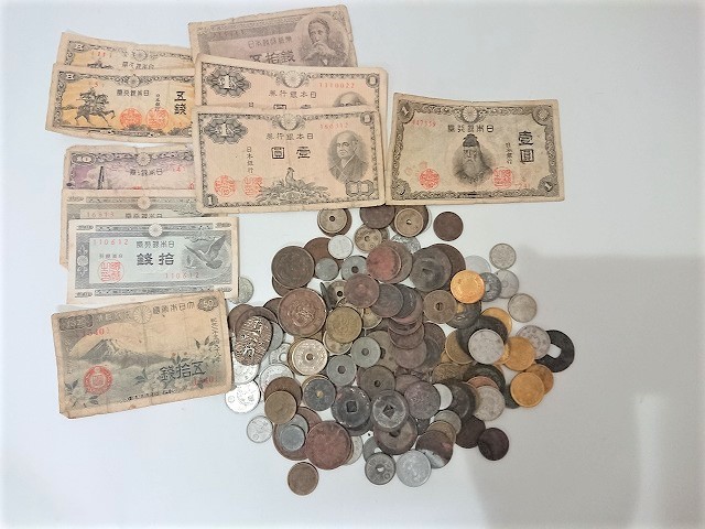古銭まとめ】古銭古札希少大量日本古銭アンティークレアコレクション旧