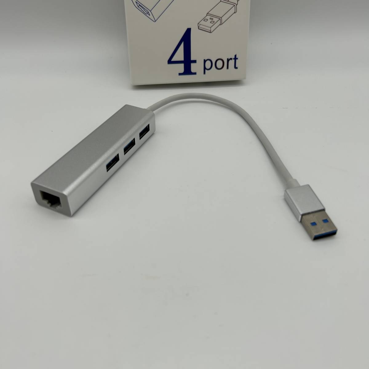 USB - RJ45 アダプター イーサネット USB ドングル 3.0 HUB アダプタ B301_画像2