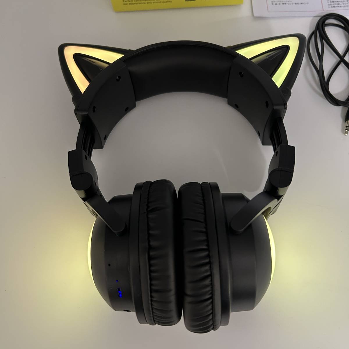 易啓来 ヘッドホン Bluetooth5 0 猫耳ヘッドホン 猫耳イヤホン 易啓来 ヘッドホン Bluetooth5 0 猫耳ヘッドホン 猫耳イヤホン