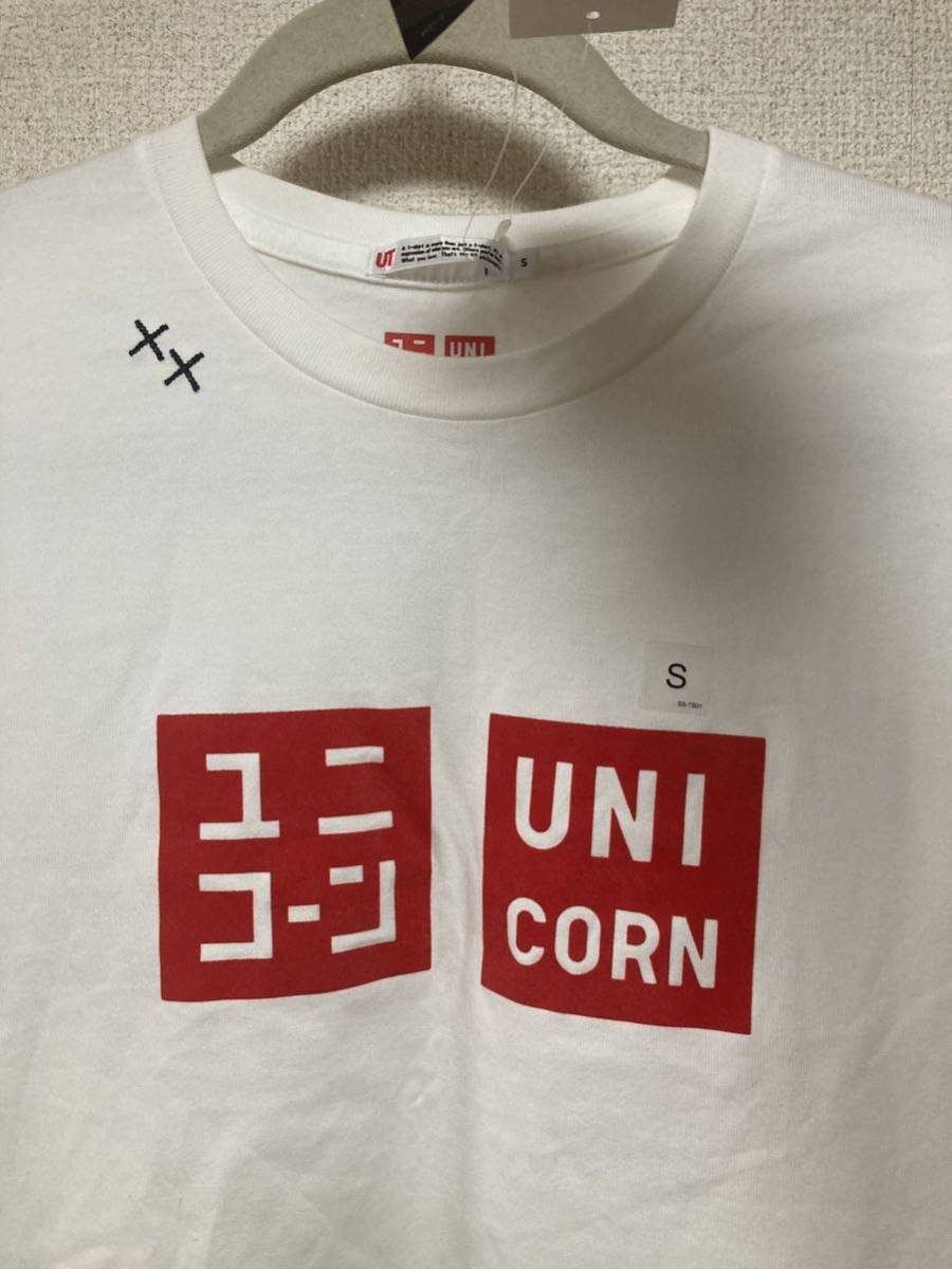 タグ付き 新品未使用品 Tシャツ サイズS ユニコーン × ユニクロ UT UNICORN 奥田民生 再結成