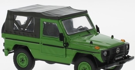 【未開封!】Ж イクソ 1/43 メルセデス ベンツ 240G Gクラス ショート ゲレンデ ソフトトップ 1986 緑 Ж ixo Mercedes Benz G-class Green_世界的絶版!超稀少!未開封!ラッピング品!