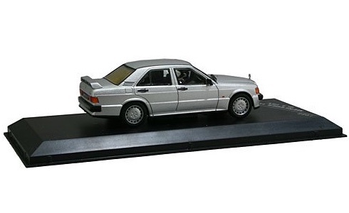 【未開封】Ж ホワイトボックス 1/43 Mercedes Benz 190E 2.3 16V Silver 1988 シルバー WHITEBOX Ж Daimler C E CLS CLA 500E E500 E60 _画像6