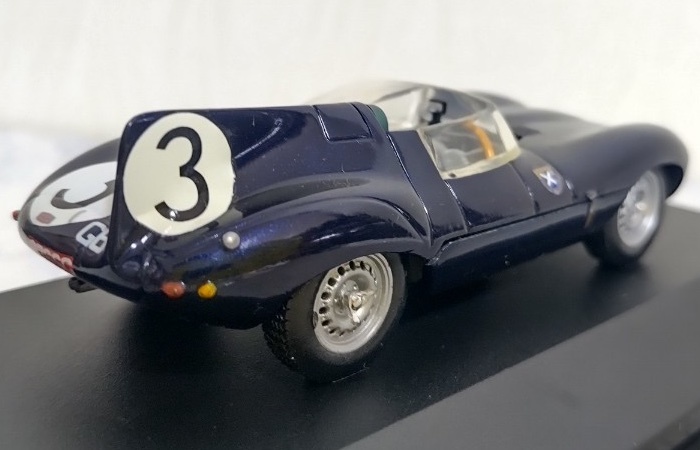 【長期保管!】Ж イクソ 1/43 ジャガー JAGUAR D-TYPE 濃紺 WINNER LE MANS 1957 I.BUEB / R.FLOCKHART #3 LMC001 ixo Ж Daimler Dタイプ_画像6