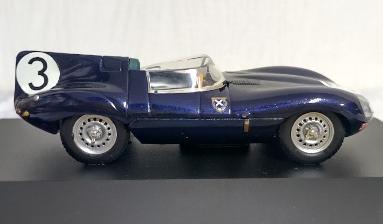 【長期保管!】Ж イクソ 1/43 ジャガー JAGUAR D-TYPE 濃紺 WINNER LE MANS 1957 I.BUEB / R.FLOCKHART #3 LMC001 ixo Ж Daimler Dタイプの画像5